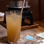 つくば食堂 花 - 2025.7 自家製ジンジャーエール（400円）