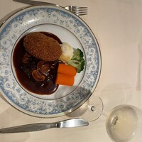 レストラン香味屋 - メンチカツ