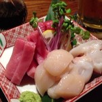 雛家 - お刺身3点盛り680円