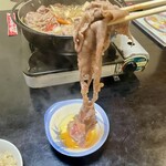 松茸屋 魚松 - デカい肉(*´ч`*)ｳﾏｰ