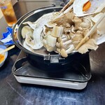 松茸屋 魚松 - ドサドサー ( ´ ｕ ` )