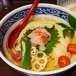 寿製麺 よしかわ - 麺＆鰹出汁、夏の具