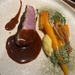 SMAAK - ホロホロ鶏、アラビックソース、ニンジン