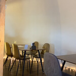 グレープショップ ココロ - 奥の席