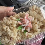 浜焼きの店 小判鮫 - カニ飯