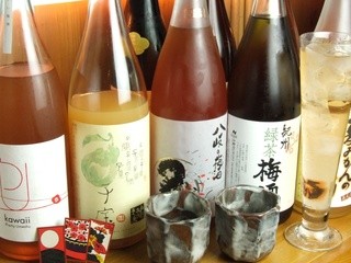 h Kokoroya - 梅酒も女性に大人気！！100種あり400円～