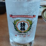 ガーデンあさひ - 請福ソーダ割り550円