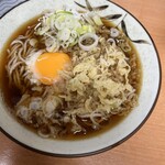 つくば本店 - 安定の「たぬきたまごそば」500円