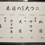 うに専門店世壱屋 - 