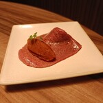 焼肉うしごろ 銀座店 - 厳選部位の焼きしゃぶ（トマトポン酢）