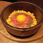 焼肉うしごろ - 和牛とトウモロコシの石焼ガーリックライス