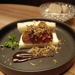 焼肉うしごろ - ヒレカツサンド（トリュフソース追加）