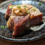 近江牛ホルモン いるもん - ハツ  このカットで頂きます なかなかない