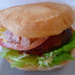 のこバーガー - アイランドパークで作った野菜を使っています♪