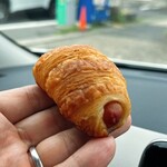 パン工房 小麦屋 - クロワッサンソーセージ　140円
