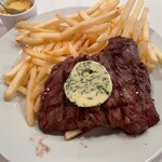 ブション - ハラミのグリエ ポテトフライ添え