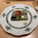 鮨 めい乃 - 魚と野菜のテリーヌ