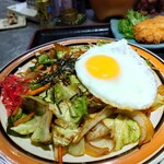 ほびーい喫茶店 - 焼きそば 