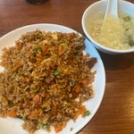 満洲園 - 「黒チャーハン」