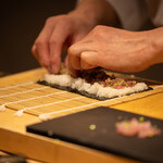 金沢 鮨 松の下 - 巻物