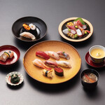 金沢 鮨 松の下 - お好み8貫イメージ