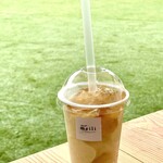 meili - 飲む白本耳"甘酒パイン”（桃膠のせ）　¥800