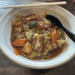 スタミナラーメン神保 - スタミナラーメン(冷やし)