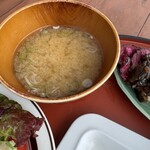 漁港食堂 だいぼ - ビュッフェ味噌汁