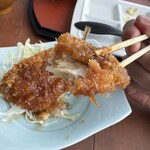 漁港食堂 だいぼ - アジフライリフトアップ！