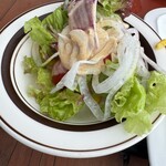 漁港食堂 だいぼ - サラダ。ビュッフェ形式