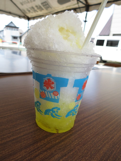 岡崎製氷 羽後牛島 かき氷｜秋田市のおすすめ夏スイーツ