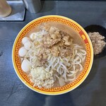 えどもんど - 【ラーメン250g tpうずらの玉子sv全マシ】