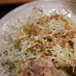 一席二鶏 - 胡麻ダレもっさりキャベツ