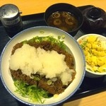 寿司居酒屋 海座 - ランチおろしカツ丼