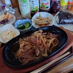 カタヤマ - ジンギスカンおにぎりセット(お値段お任せ)