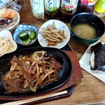 カタヤマ - ジンギスカンおにぎりセット(お値段お任せ)