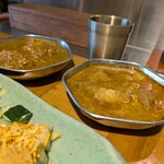 ゼロワンカレーA.o.D - 炭焼きチキンマサラ＋ケララマトンステュー