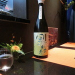 高麗橋桜花 - 日本酒・風の森、、、一合700円？「和らぎ水」は「芦屋の湧き水」です。