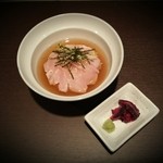 ICHIYA - 【鶏茶漬け】鮮度抜群の大山鶏のササミがたまりません。