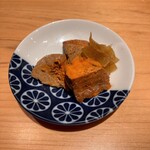 すしやのたい悟 - 鮟肝奈良漬さんでーす。①