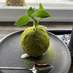 ボンサイ カフェ - 苔玉スィーツ