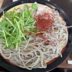 かき揚げ 十割そば 長助 - 豚しゃぶつけそば