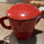 そば切り 鴨嘴 - 蕎麦湯