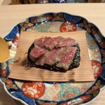 おおがみ - おおいた和牛炙り焼き？かな