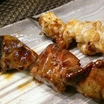 Otona No Yakitori Toriyoshi - 肝、ハラミ