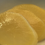 松乃家 - 三年くらい前に沢庵が素晴らしく美味しく出来ていた時期があった。あの日々はもう戻らないのか