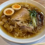 手打ち親鶏中華そば 綾川 - 味玉中華そば