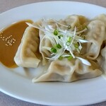中華麺房 東龍 名取店 - 先着は「水餃子」❗️着皿＼(^o^)／　トゥユルン♬とした水餃子に特製タレがピッタリ❗️