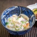 魚菜料理 縄屋 - カマスと真竹と筍のお粥