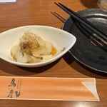 本格炭火やきとりと絶品チキン南蛮 宮原鳥彦 - お通し